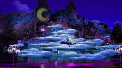Aladdin no show Fantasmic – Disneyland