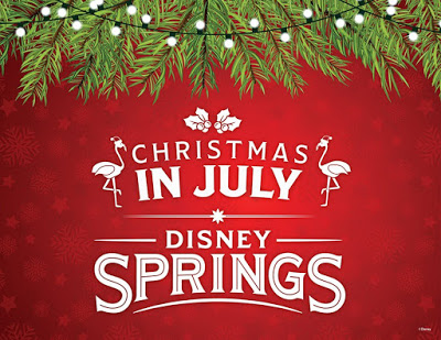 A Christmas in July será realizada de 15 a 30 de julho em Disney Springs