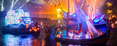 O espetáculo Rivers of Light irá estrear no parque Disney’s Animal Kingdom
